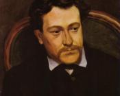 弗雷德里克 巴齐耶 : Portrait of Edouard Blau